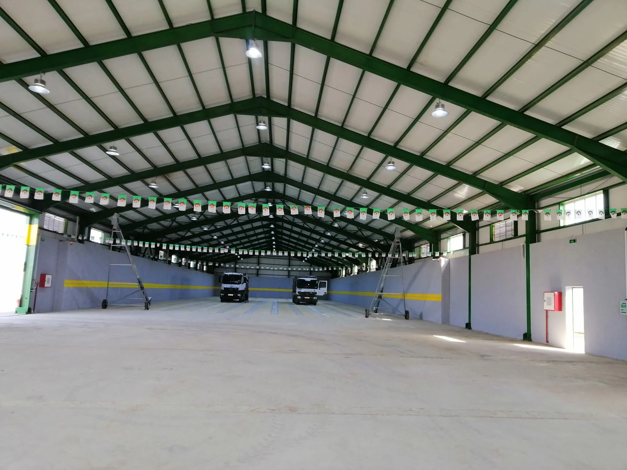 افتتاح مراكز تخزين الحبوب